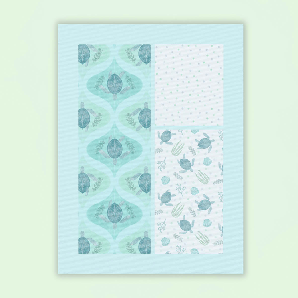 Calming Sea Turtles Wall Art - PRINTABLE - DIGITAL