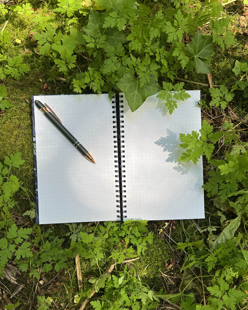 Notebook Hardcover - Sweet Strawberries