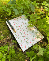 Notebook Hardcover - Sweet Strawberries