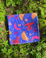 Bananas in Space Beach Towel